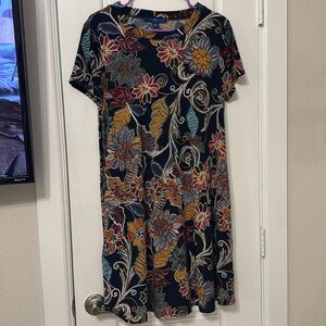 Apt 9 Embroidered Floral Dress